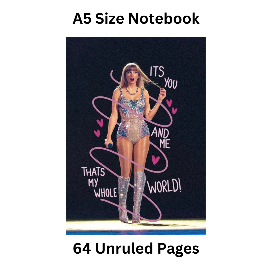 Taylor Swift Doodle Notebook