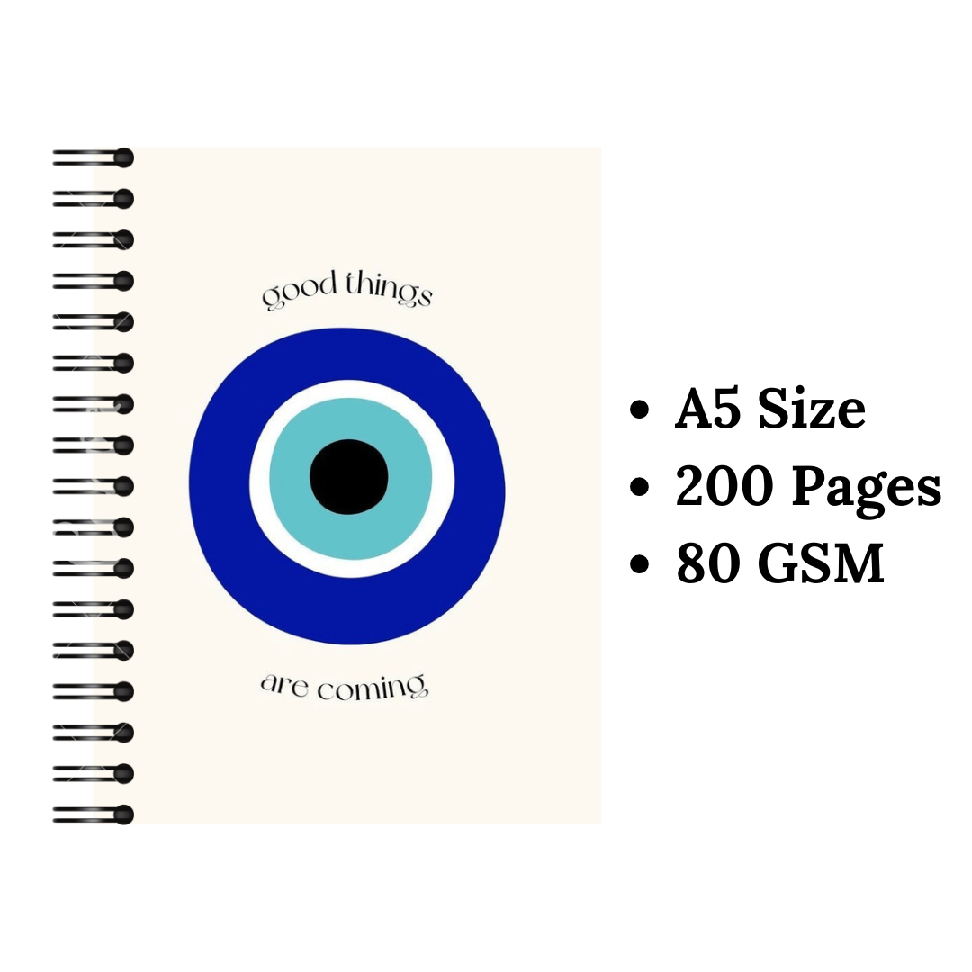 Good Things are Coming Wiro Notebook