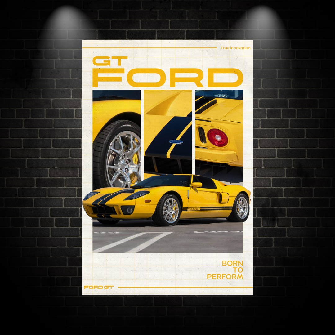 Ford GT Poster