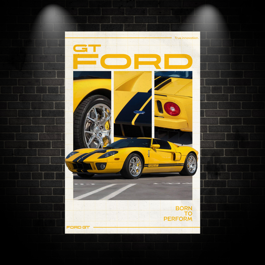 Ford GT Poster