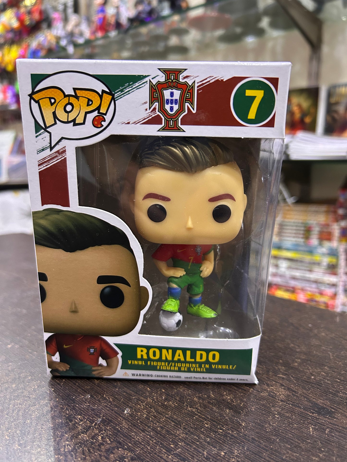 Ronaldo Pop Figure