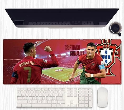 Ronaldo Desk Mat - 80cm x 30 cm