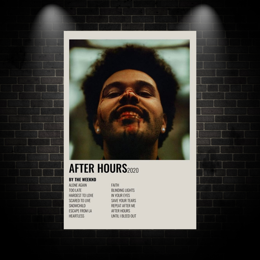 Weeknd After Hours Poster