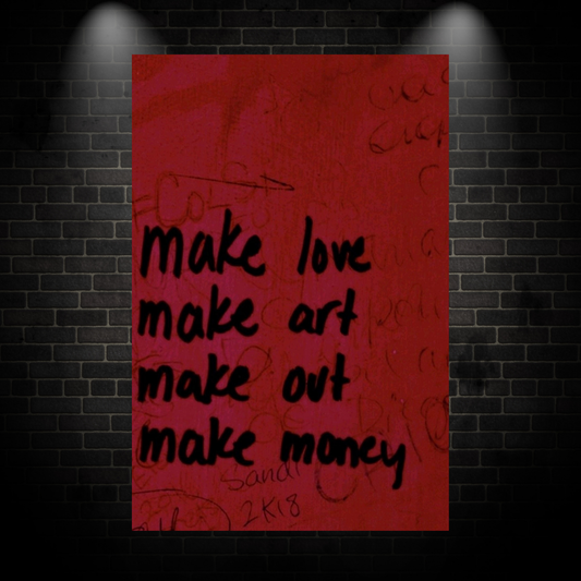 Make art poster