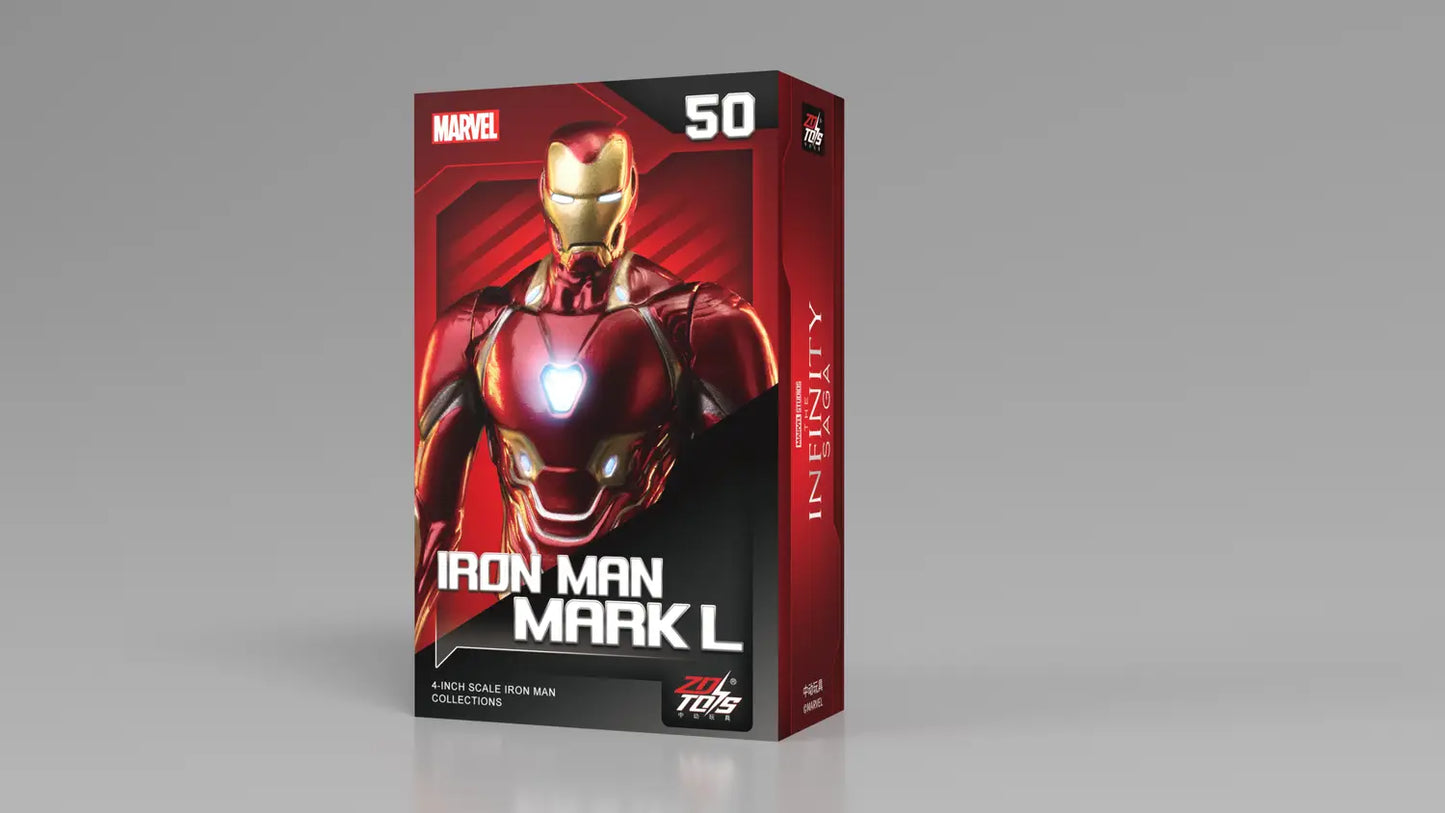 Official ZD Iron Man Mark 50 Figure - 4 inches