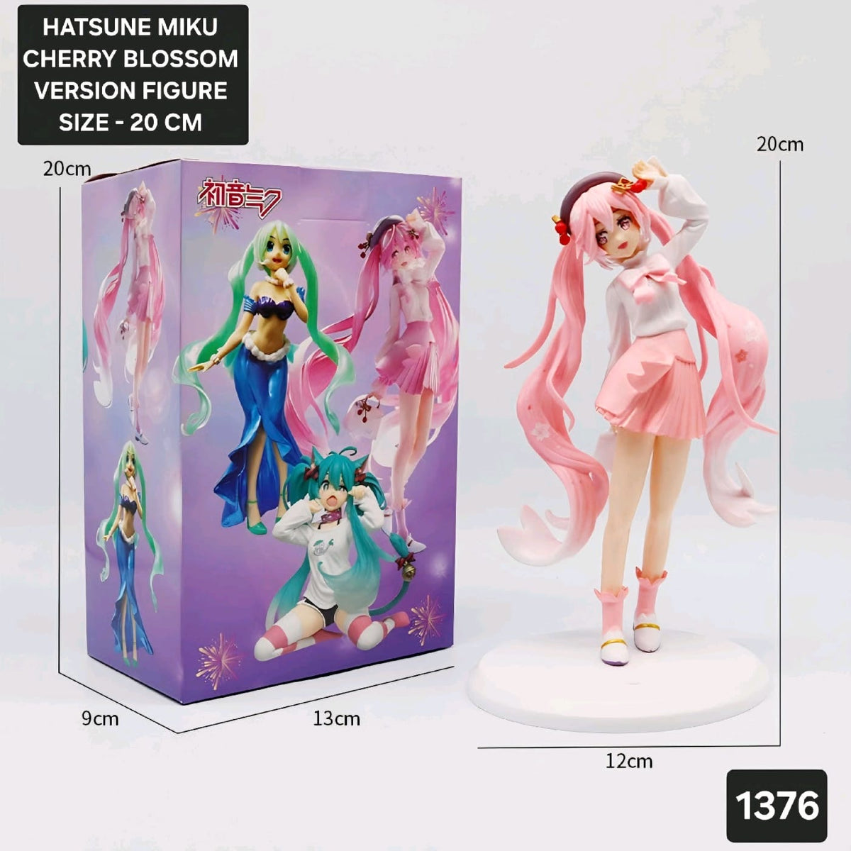 20 cm Hatsune Miku Waifu Figure