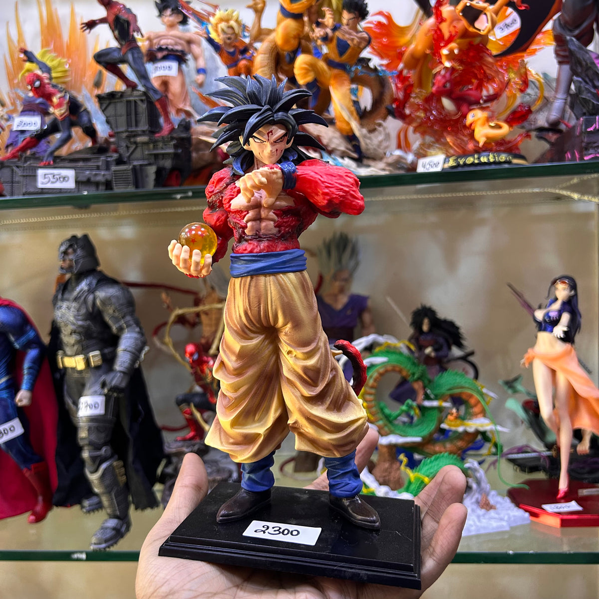 25 cm DBZ SSG4 Goku Figure