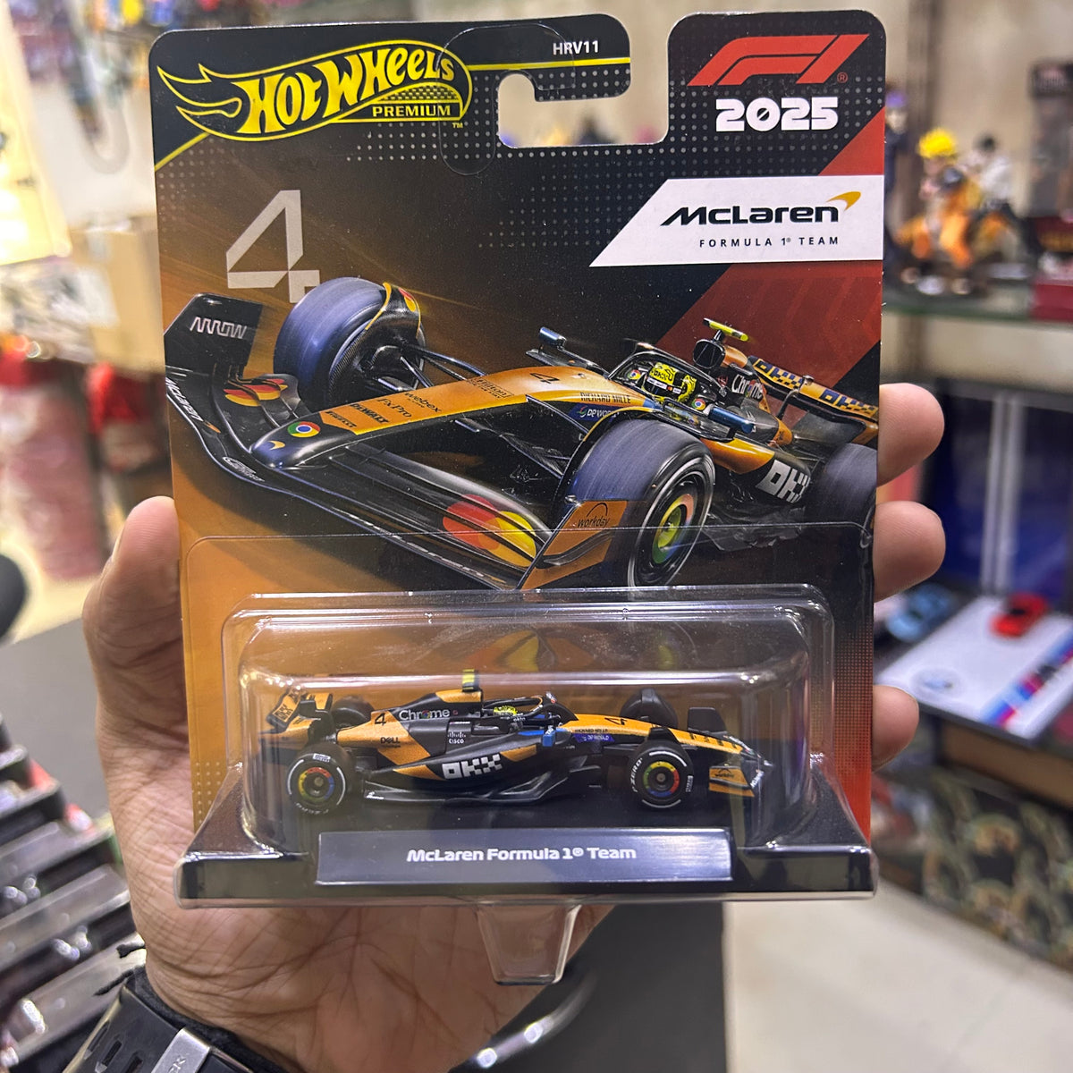 Imported Hot Wheels Premium Formula 1 Mclaren 4