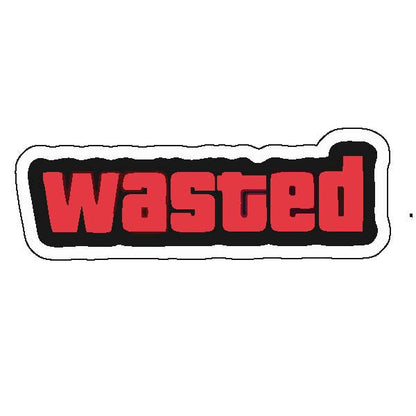 Wasted Sticker