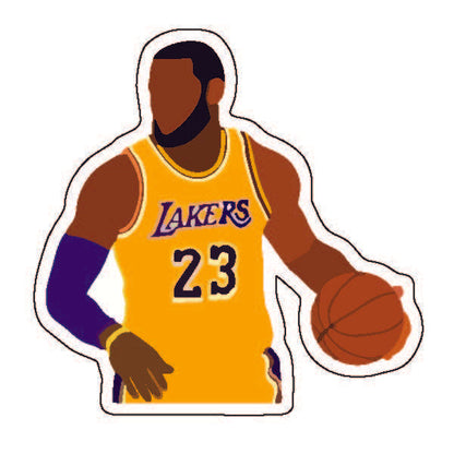 Lebron James Sticker