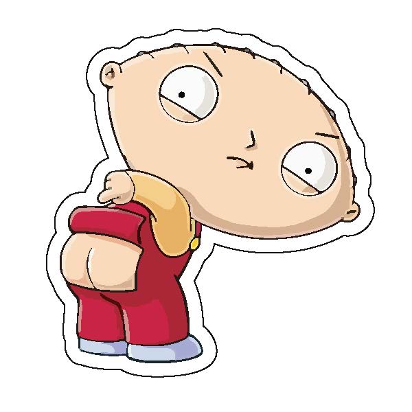 Stewie Sticker