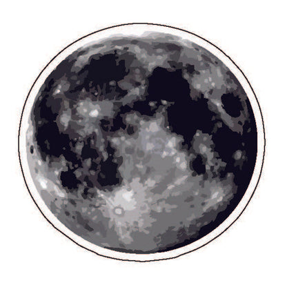 Moon Sticker