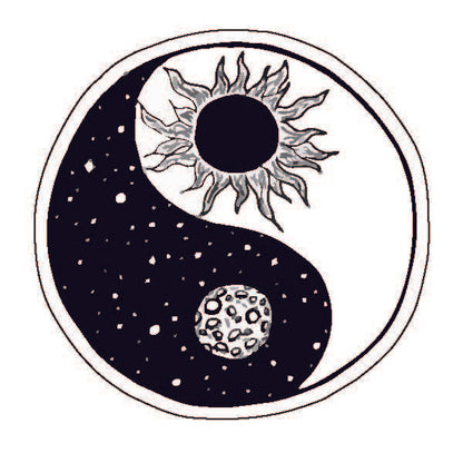 Yin & Yan Sticker