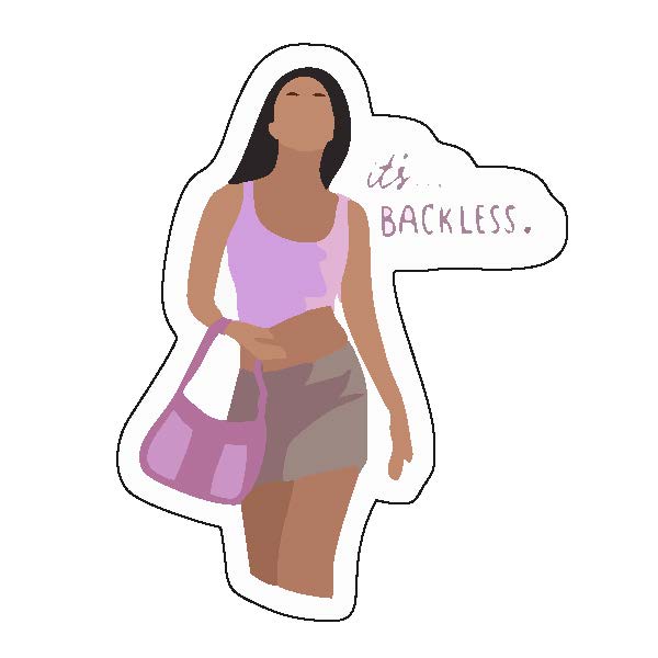 Poo Its Backless Sticker
