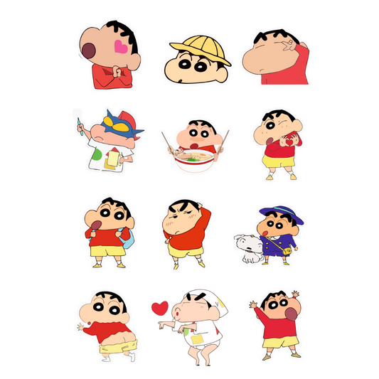 Shinchan Sticker Sheet