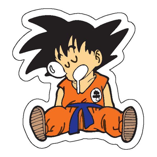 Sleeping Goku Sticker