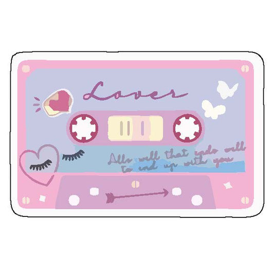 Taylor Swift Lover Cassete Sticker