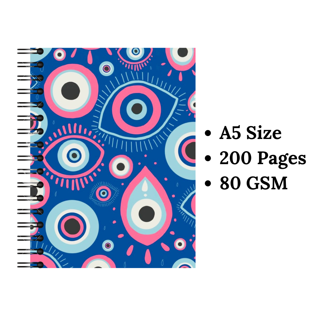 Aesthetic Evil Eye Wiro Notebook