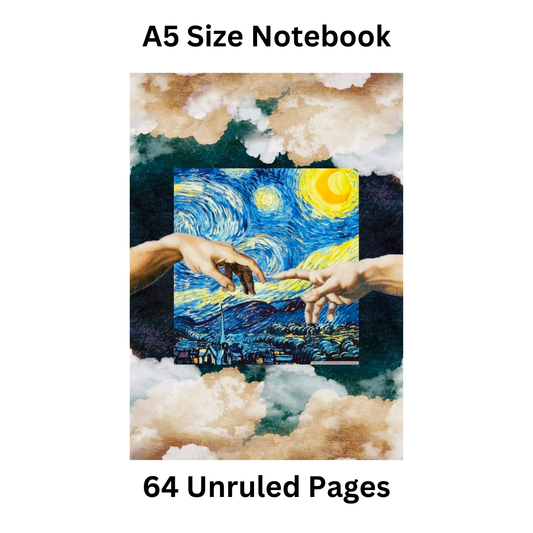 Aesthetic Van gogh Doodle Notebook 2