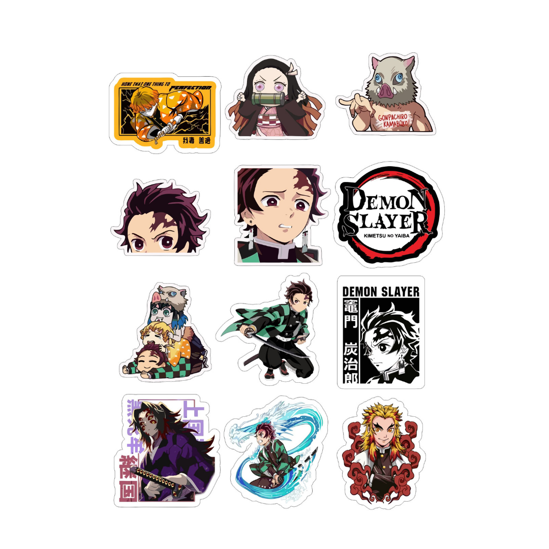 Demon Slayer Sticker Sheet – Perfect Parcel