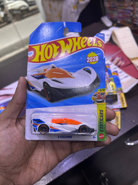 X cceleron Hot Wheels