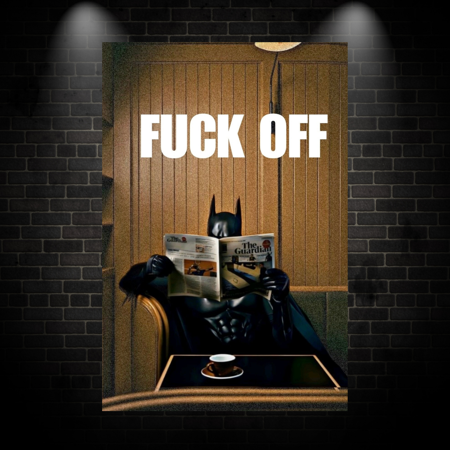 Fuck off poster