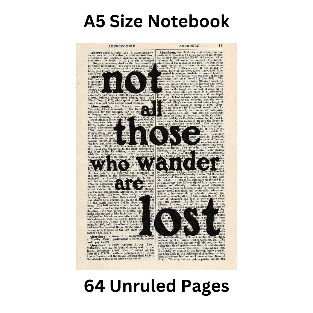 Newspaper Doodle Notebook 3