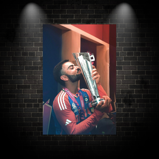 Virat Kohli World Cup Poster