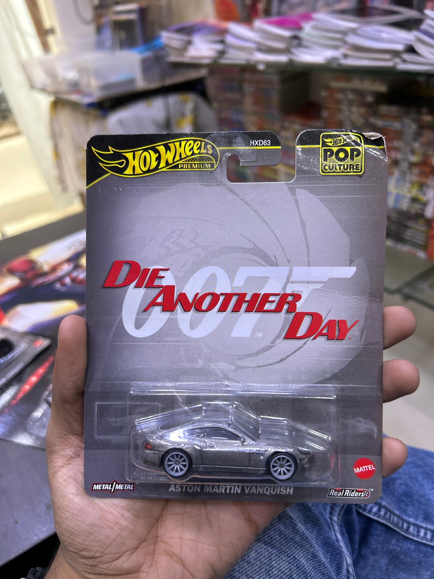Imported 007 Aston Martin Pop Culture Hot Wheels