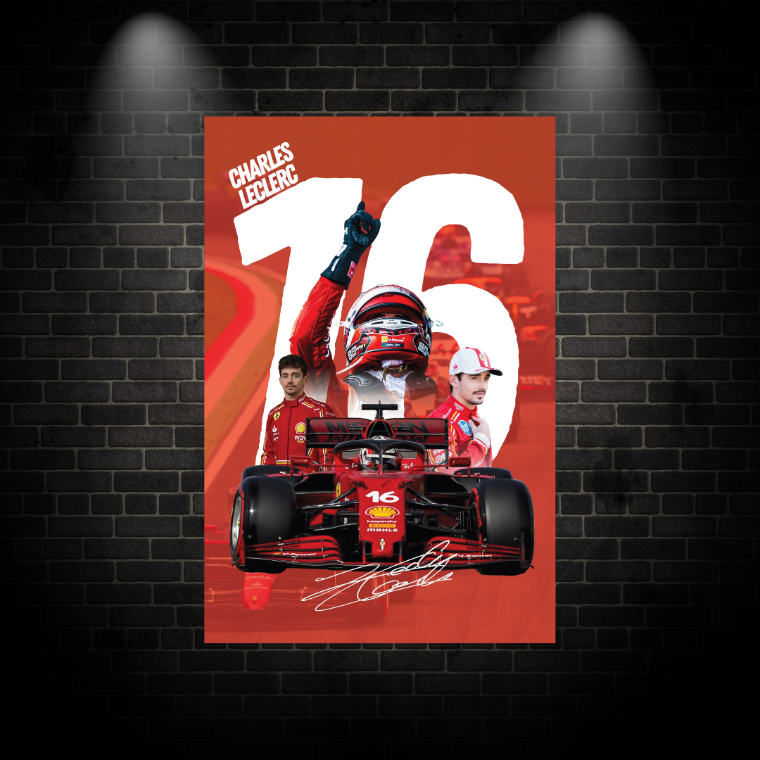 Charles Leclerc Poster