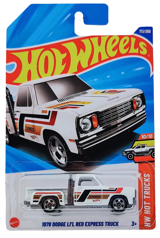 Hot Wheels - 1978 Dodge Li'l Red Express – 1 Station Hub