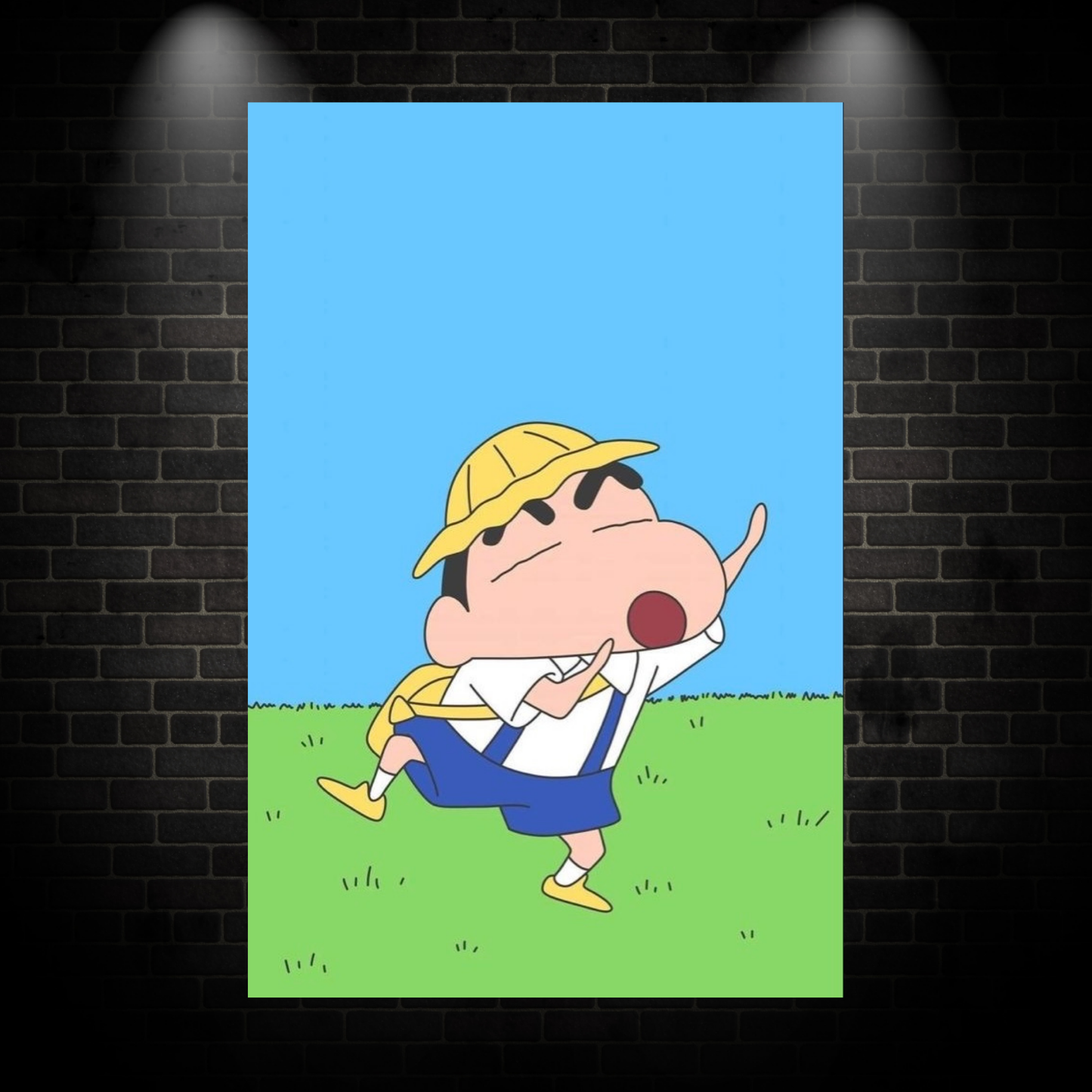 Shinchan dance poster