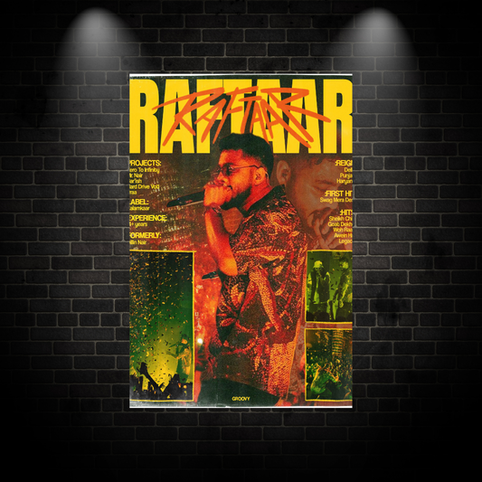 Raftaar Poster