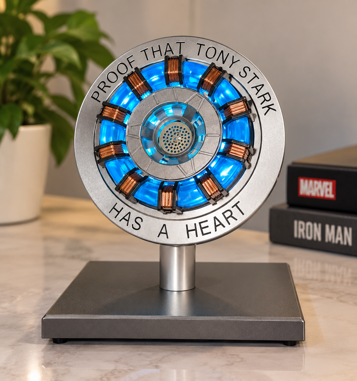 Tony Stark Arc Reactor Bluetooth Speaker
