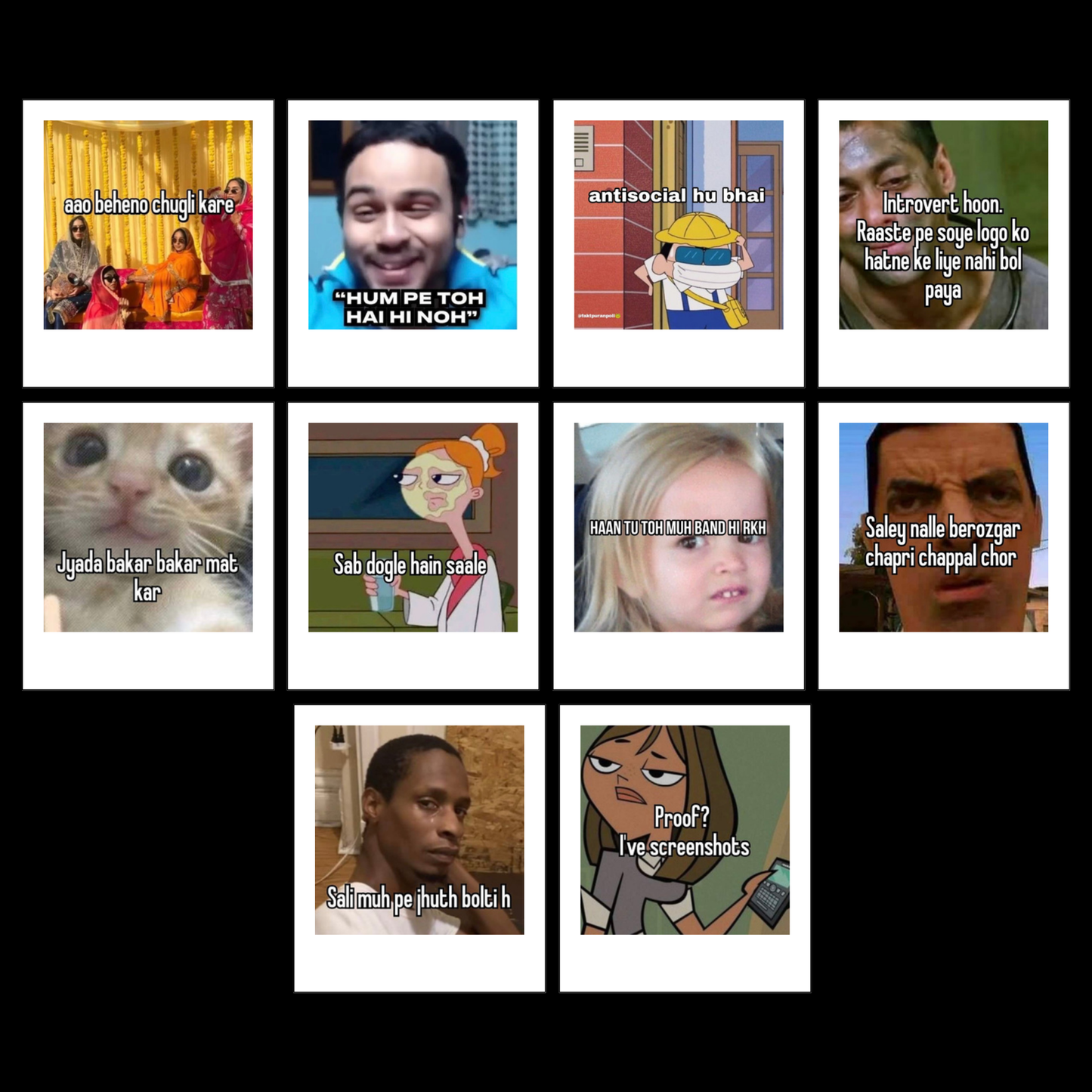 Meme Polarides Set 1