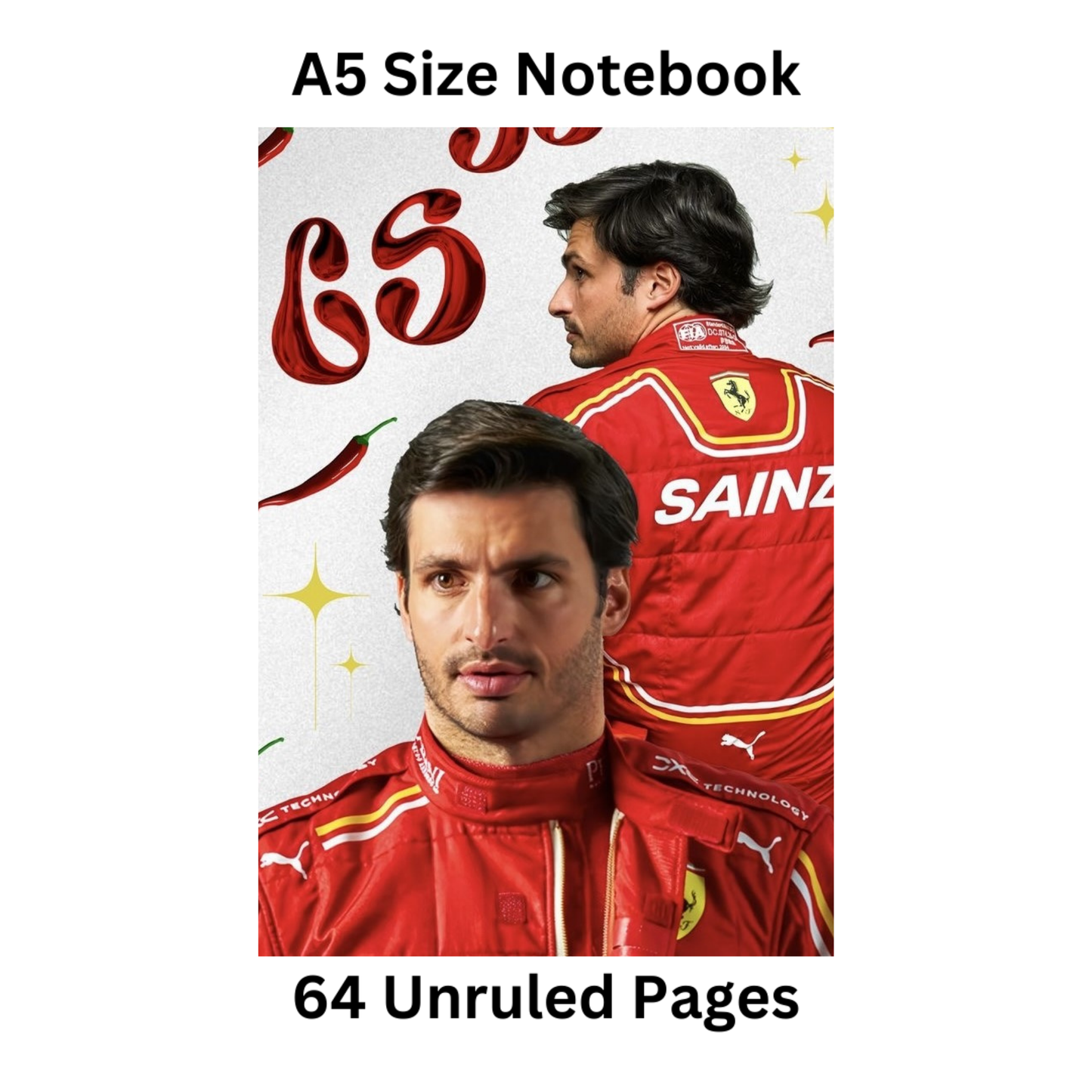 carlos doodle notebook