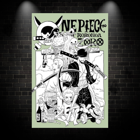 One Piece comic poster