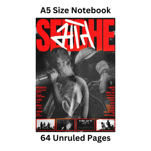 seedhe maut doodle notebook