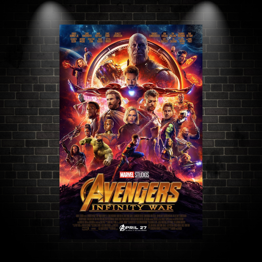 Infinity war poster