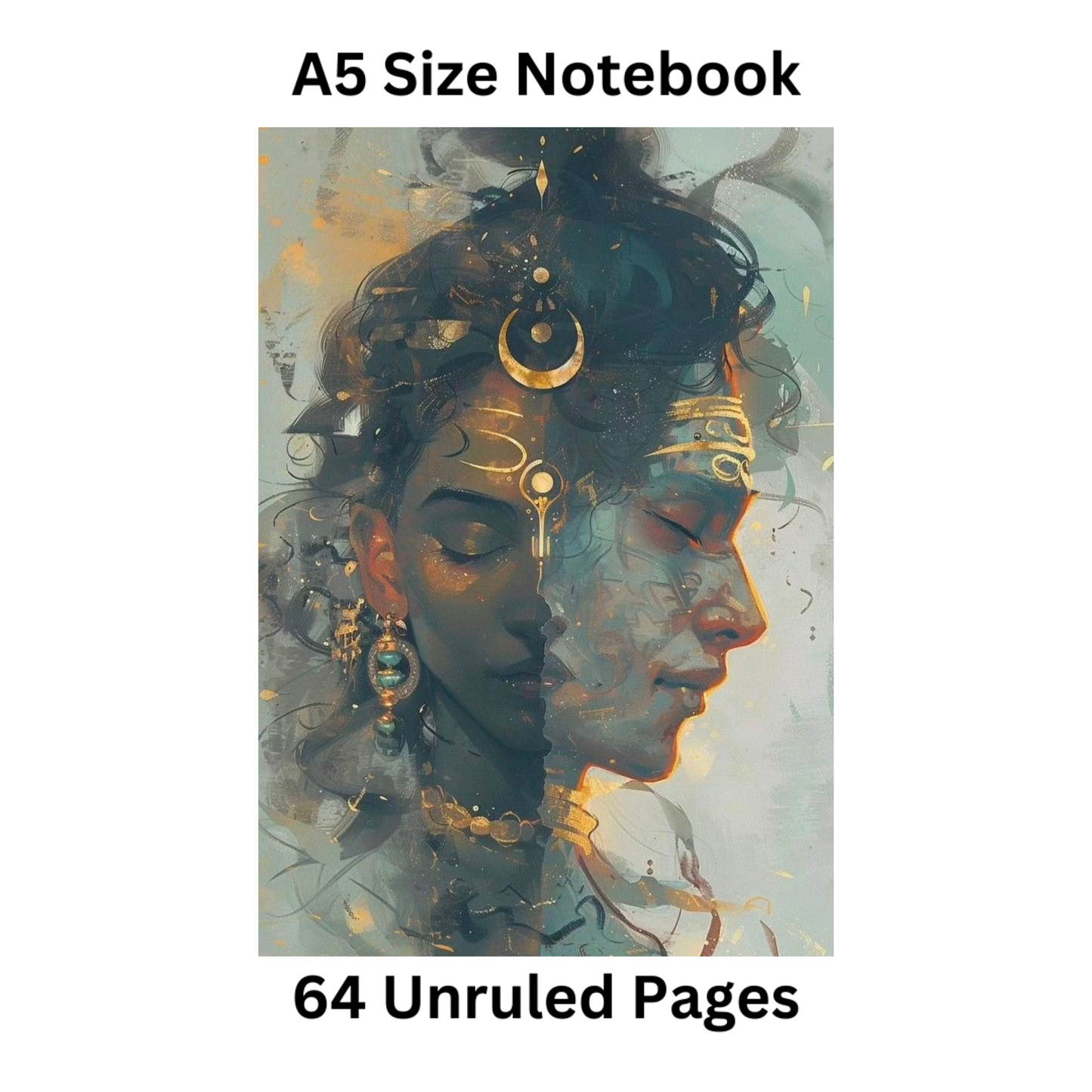 krishna radhe doodle notebook