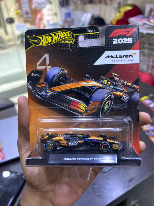 McLaren 4 Premium Formula 1 Hot Wheels