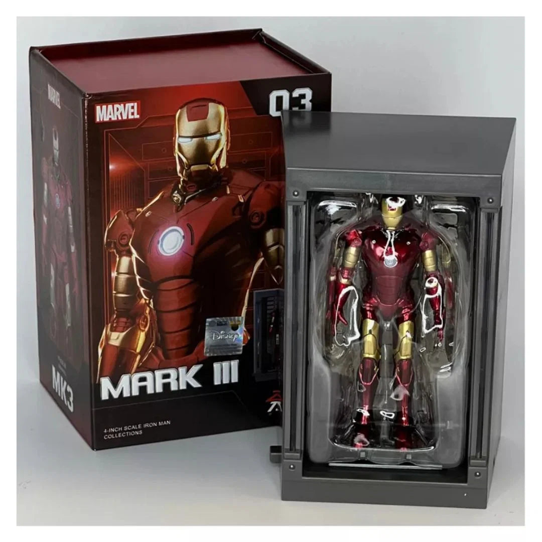 Official ZD Iron Man Mark 3 Figure - 4 inches