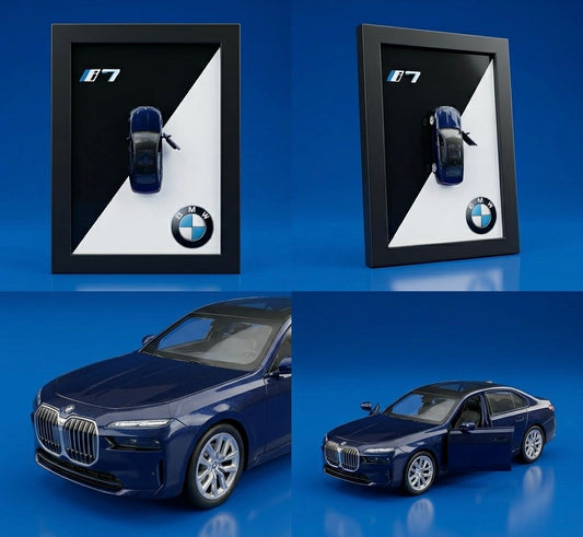 BMW i7 3D Car Frame