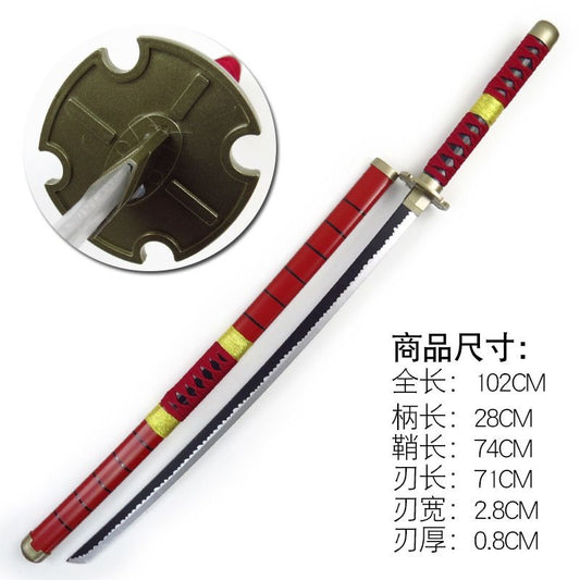 Zoro Sandai Kitetsu Wooden Katana - 102 cm