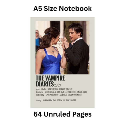 Damon Elena Doodle Notebook