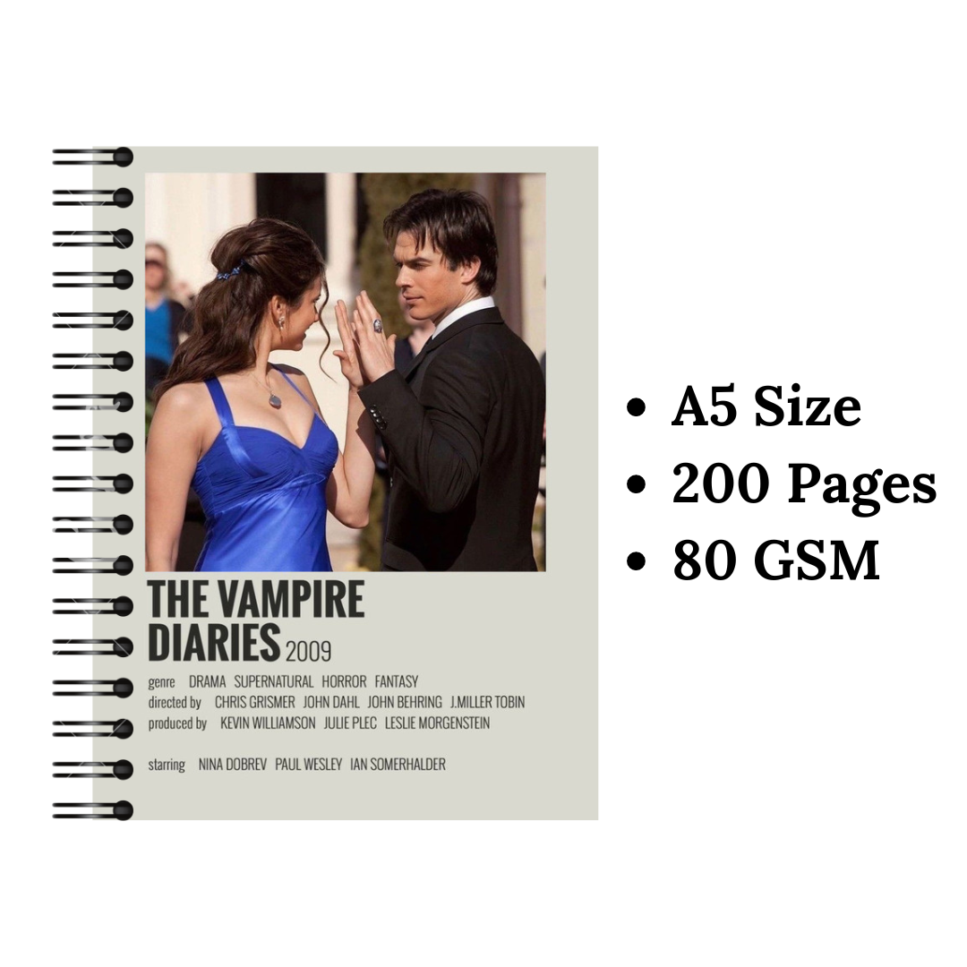 Damon Elena Wiro Notebook