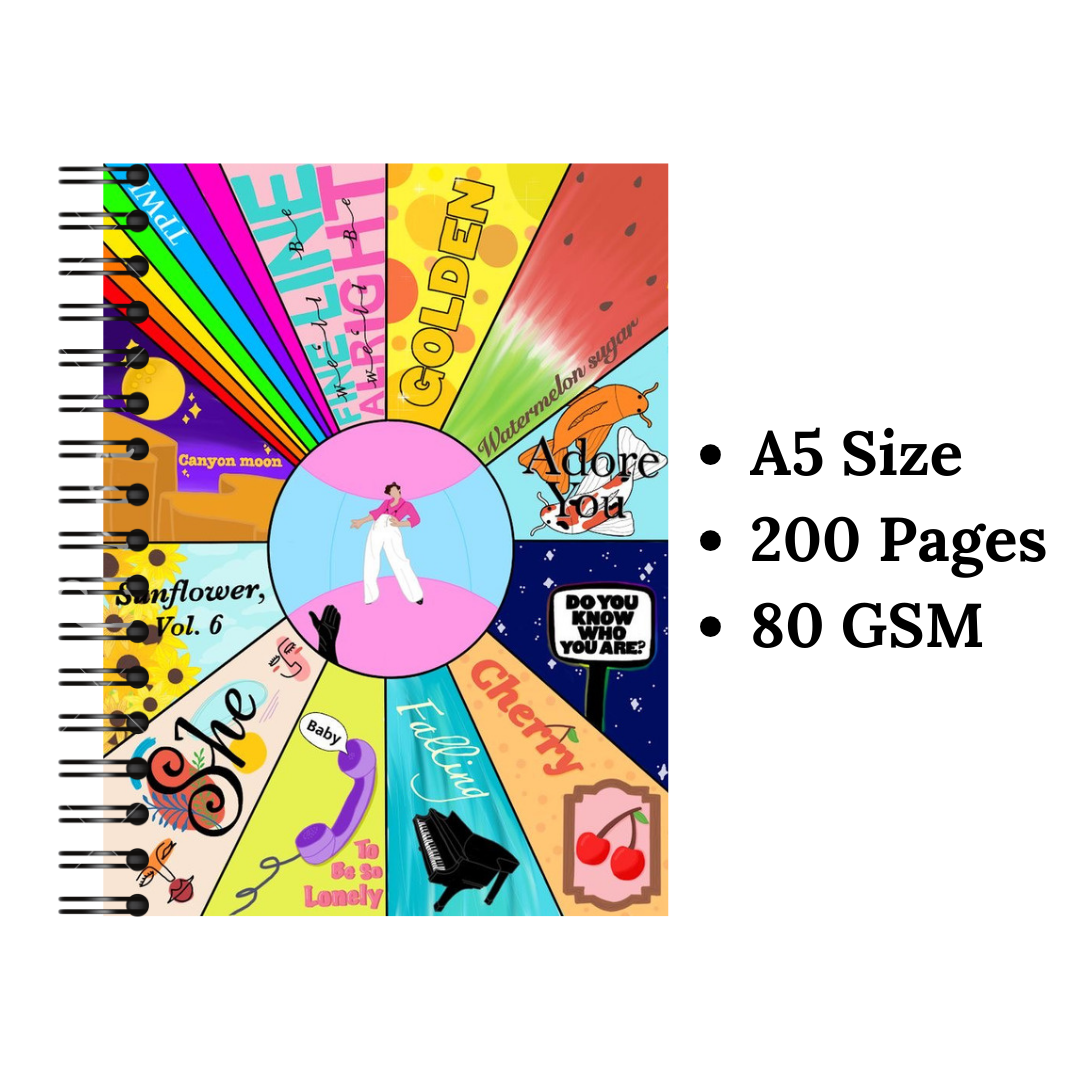 Harry Styles Wiro Notebook