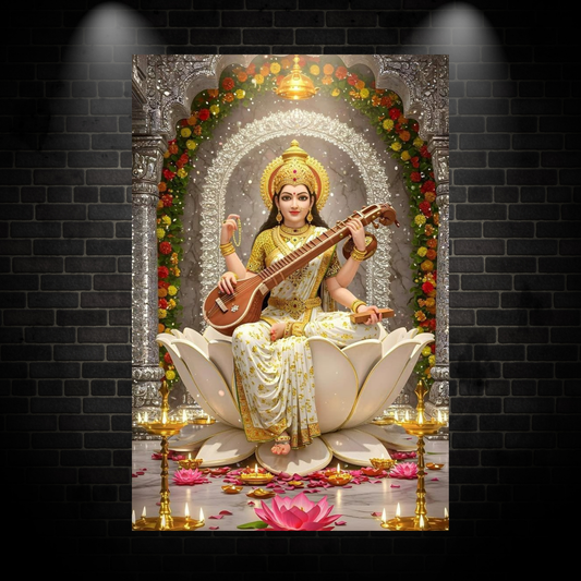 Saraswati maa poster