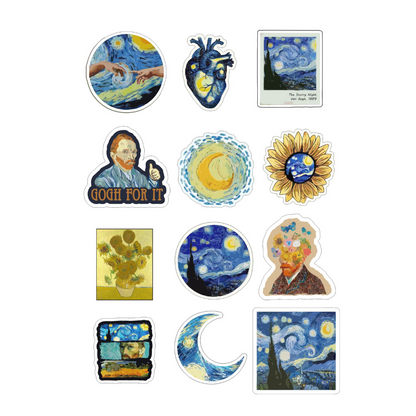 Van Gogh Sticker Sheet