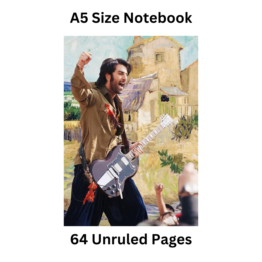 Rockstar Doodle Notebook 4